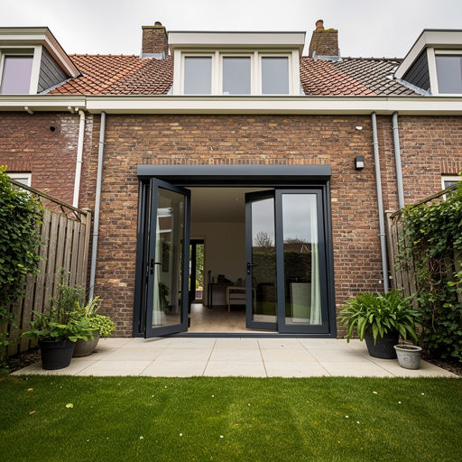 foto van ouderwetse huizen