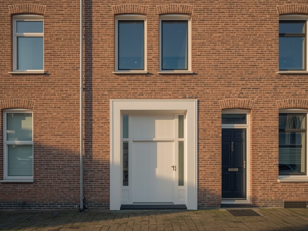 foto van ouderwetse huizen