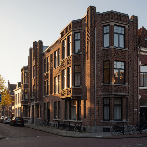 jaren dertig woning in Hoofddorp met witte houtlook kunststof kozijnen en dakkapel