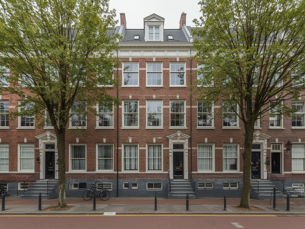 Moderne twee-onder-een-kapwoning in Nieuw-Vennep met antraciet grijze kunststof kozijnen aan de voorgevel